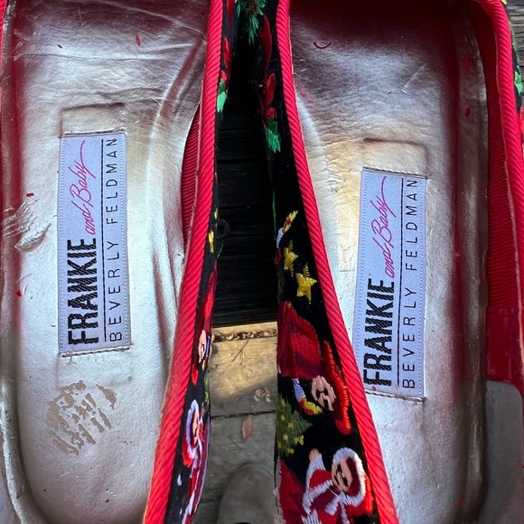 Frankie & Baby Christmas Vintage Loafer Shoes Sz 7 - Picture 6 of 9
